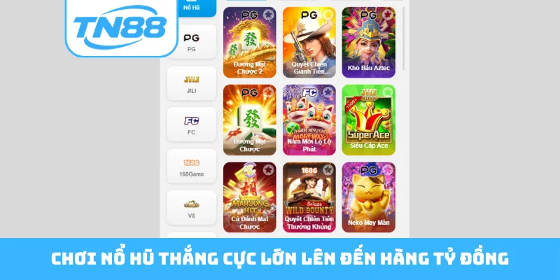 Chơi nổ hũ thắng cực lớn lên đến hàng tỷ đồng